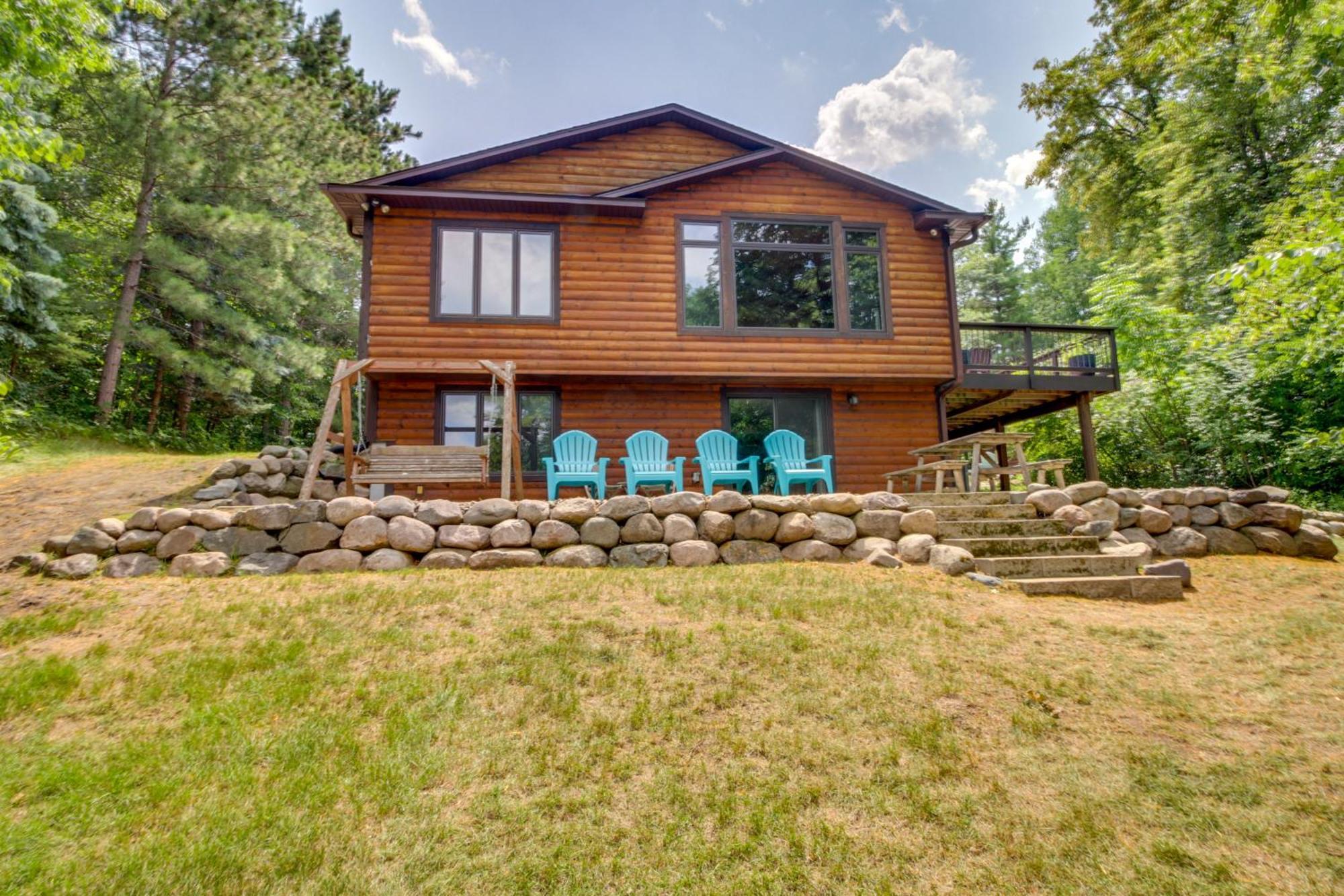 Beautiful Breezy Point Home With Beach And Dock! Pequot Lakes エクステリア 写真