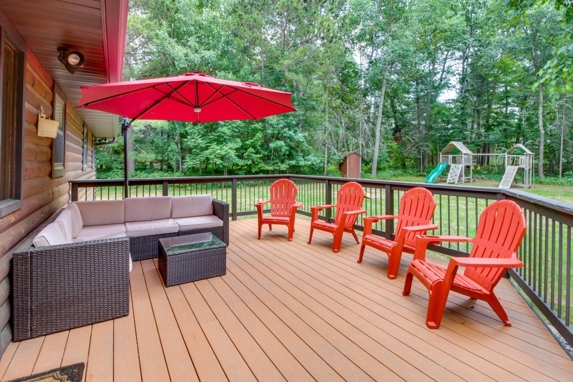 Beautiful Breezy Point Home With Beach And Dock! Pequot Lakes エクステリア 写真